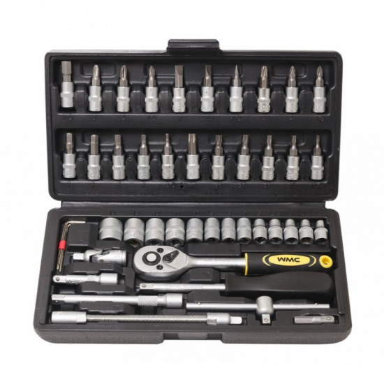 WMC TOOLS Набор инструментов 46пр. 1/4" WMC-2462-5 - 1