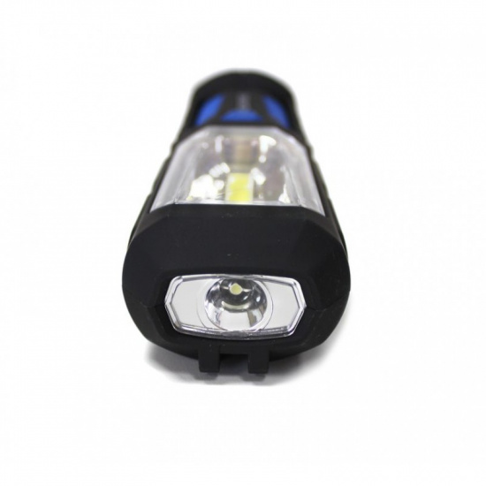 ROCK FORCE Лампа светодиодная (4W COB LED+1W,2 магнита,крючок,180гр.,250Lm,1.5V, 3хАА, ) RF-L01 - 1