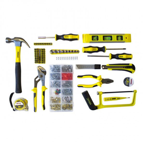 WMC TOOLS Набор инструментов 700пр.1/4" (6гр.)(5-13мм,шарнирно-губцевый, биты,отвертки,расходник) 20700 - 1