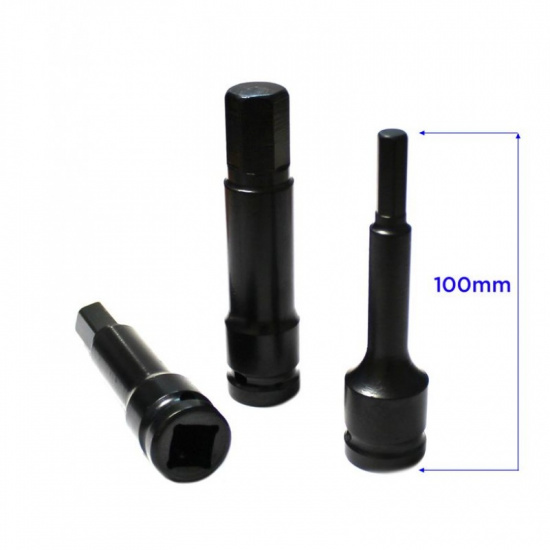 ROCK FORCE Головка-бита 6-гранная ударная 8мм, 1/2" RF-2409008 - 1