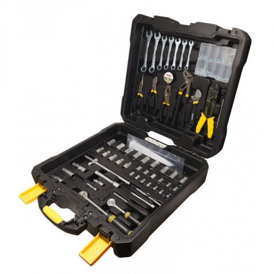 WMC TOOLS Набор инструментов 400 пр,1/4" 1/2" (6гр.) (4-22мм).дорожный кейс 40400 - 1