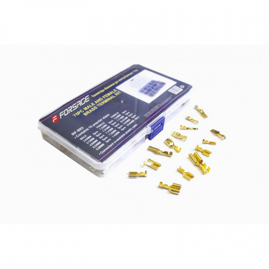 FORSAGE Коннекторы обжимные для электропроводки, комплект 75пр. F-893 - 1