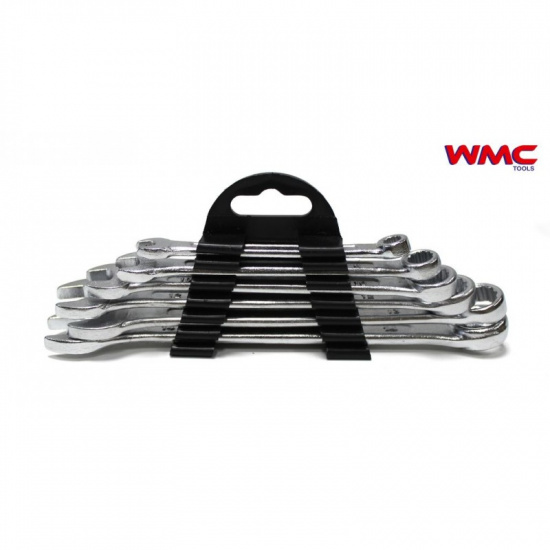 WMC TOOLS Набор ключей комбинированных 6пр. (6, 8, 10, 12, 13, 14мм).в пластиковом держателе WMC-5068 - 1