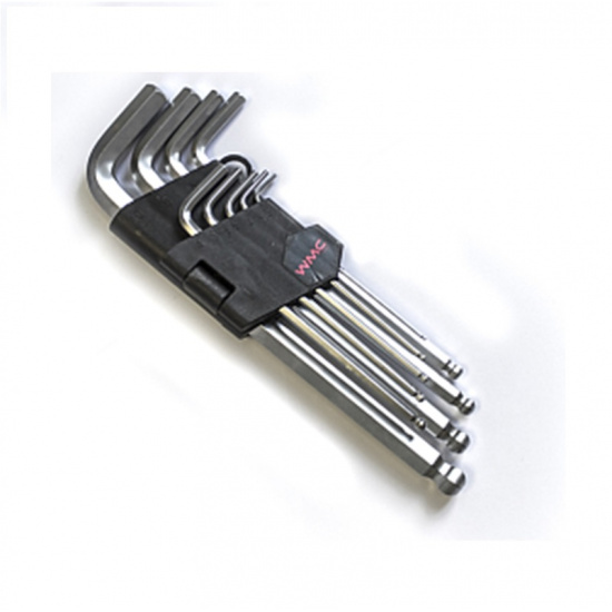 WMC TOOLS Набор шестигранников  (1.5;2;2.5;3;4;5;6;8;10) 5093LBWMC - 1