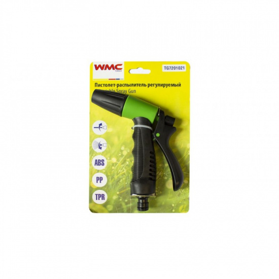 WMC TOOLS Пистолет-распылитель пластиковый регулируемый TG7201021 - 1