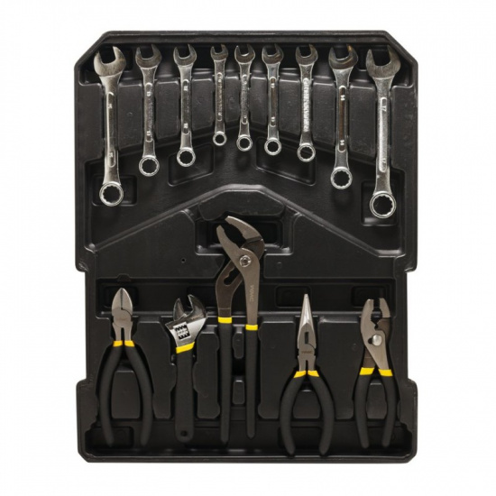 WMC TOOLS Набор инструментов 1400пр.1/2''(6-гр.) (10-24мм, ключи 6-17мм,шарнирно-губцевый,биты,отвертки,расходник), ''Дорожный кейс'' 301400 - 1