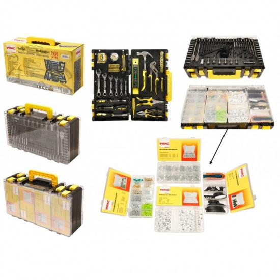 WMC TOOLS Набор инструментов 1350 пр 1/4"(6гр.)(5-13мм) 201350 - 1