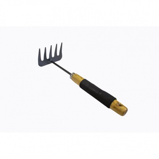 WMC TOOLS Грабли мини с деревянной рукояткой(5-зуб., L-300мм) TG2104020-Z - 1