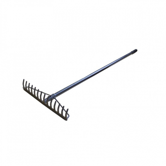 WMC TOOLS Грабли с металлической рукояткой(14-зуб., L-1300мм, ширина-350мм) TG2202007 - 1