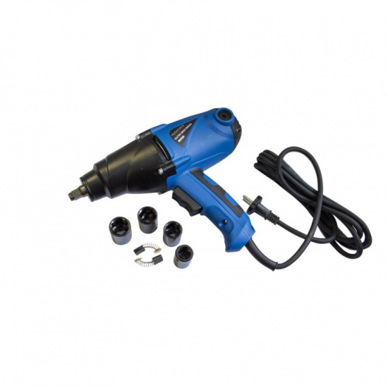 ROCK FORCE Гайковерт ударный электрический 1/2" (220-240V, 1010W, 500Нм) с комплектом головок (17, 19, 21, 22мм) RF-F-03071 - 1