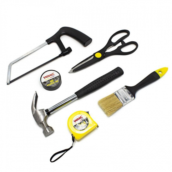 WMC TOOLS Набор инструментов 54 пр, 1/4'' (6гр.)(5-13мм) 2054 - 1