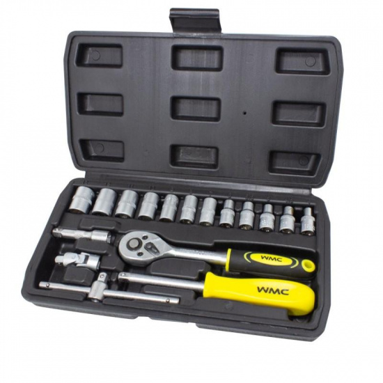WMC TOOLS Набор инструментов 17пр. 1/4''(6гр.) (4-13мм) WMC-2017 - 1