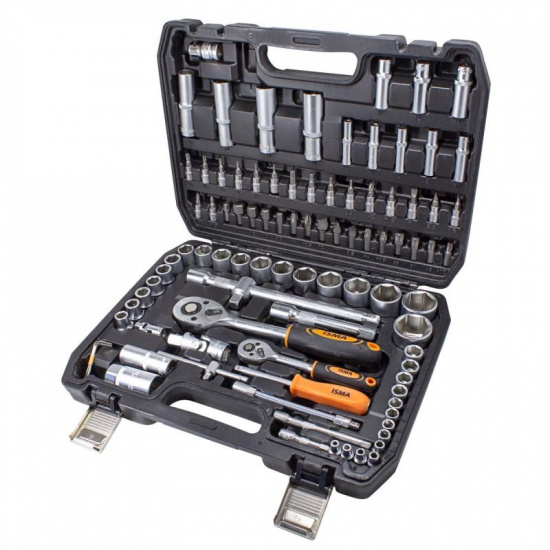 ISMA Набор инструментов 94пр. 1/4", 1/2" (6гр.) 4941-5 - 1