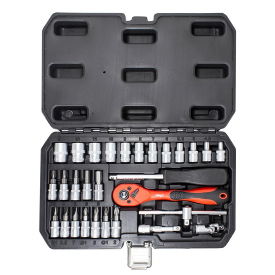 DISEN Набор инструментов 29пр 1/4''(6гр) (4-13мм) DISEN-1029 - 1