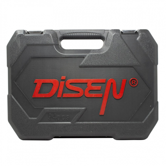 DISEN Набор инструментов 94пр.1/4"1/2" (6гр.)(4-32мм) DISEN-1094 - 1