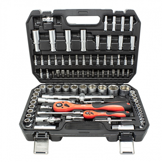 DISEN Набор инструментов 94пр.1/4"1/2" (6гр.)(4-32мм) DISEN-1094 - 1