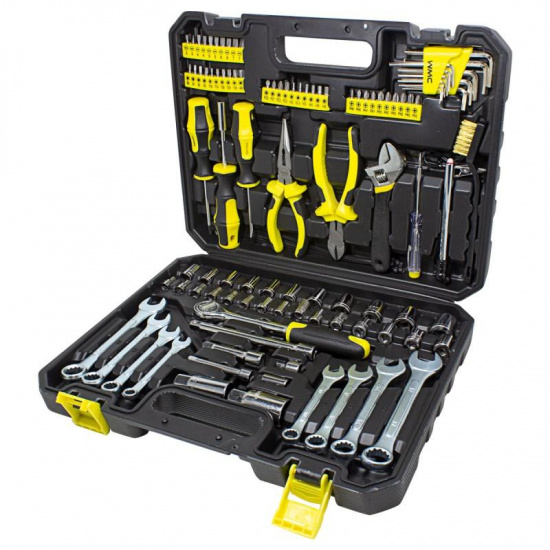 WMC TOOLS Набор инструментов 122 пр 1/4" 3/8" (6гр)(4-19мм) 30122 - 1