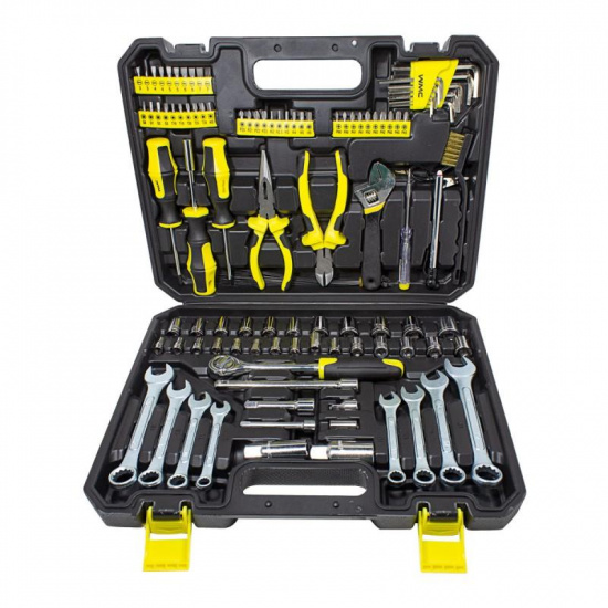 WMC TOOLS Набор инструментов 122 пр 1/4" 3/8" (6гр)(4-19мм) 30122 - 1