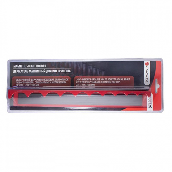 FORSAGE Держатель магнитный для 10 головок 1/2"(321х37мм),в блистере F-880012G - 1