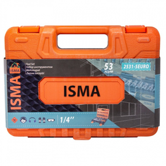 ISMA Набор инструментов 53пр ISMA-2531-5 EURO - 1