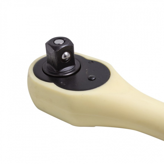 ROCK FORCE Трещотка реверсивная в пластиковом антикорозийном корпусе 1/2"(L-250мм, 72зуб) RF-802472 - 1
