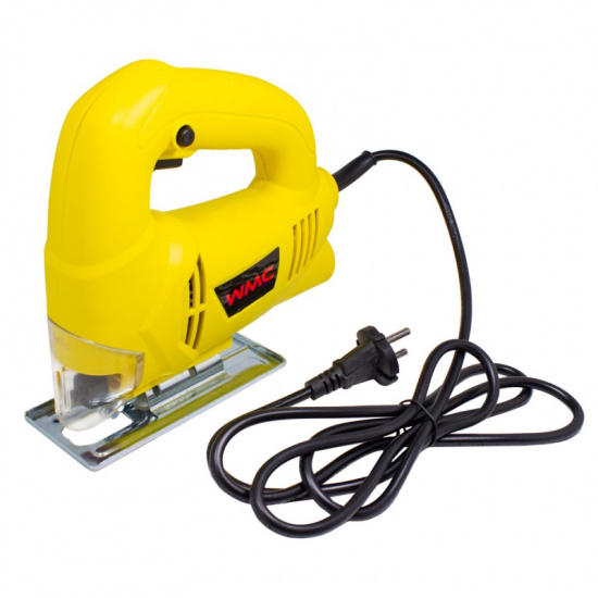WMC TOOLS Лобзик электрический в комплекте с пилками, 2шт(220В,350Вт, 3000 ход/мин,глубина пропила дерева-55мм, стали-20мм) WMC-M1Q-DH31-55 - 1