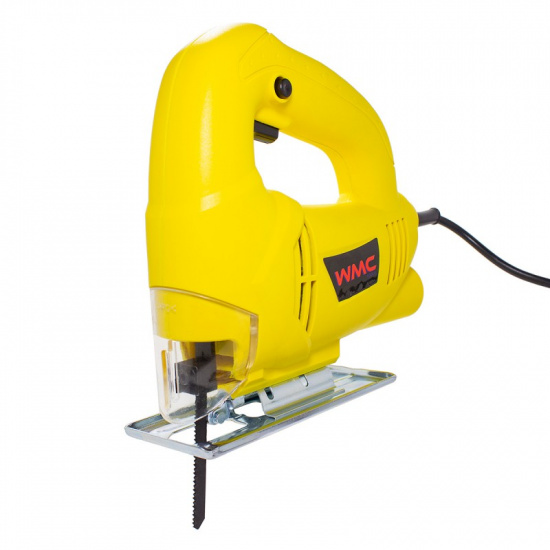 WMC TOOLS Лобзик электрический в комплекте с пилками, 2шт(220В,350Вт, 3000 ход/мин,глубина пропила дерева-55мм, стали-20мм) WMC-M1Q-DH31-55 - 1