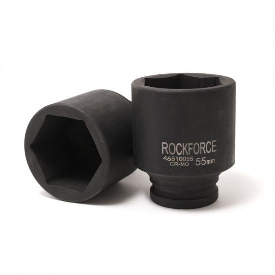 ROCK FORCE Головка ударная глубокая 51мм 3/4" 6гр. RF-46510051 - 1