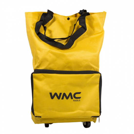 WMC TOOLS Сумка хозяйственная на 4 колесах с ручками и боковым карманом(140х265х460мм, карман-190х300мм, Ø колес-39мм) WMC-FN209-4 - 1