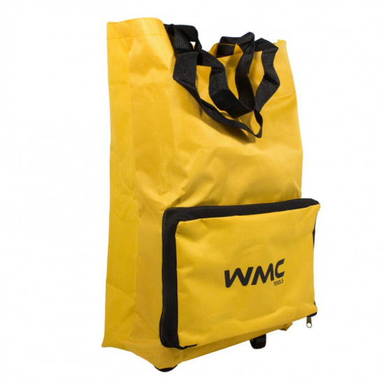 WMC TOOLS Сумка хозяйственная на 4 колесах с ручками и боковым карманом(140х265х460мм, карман-190х300мм, Ø колес-39мм) WMC-FN209-4 - 1
