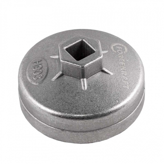 FORCEKRAFT Съемник масляного фильтра (крышка) 74мм х 14гр FK-10687414 - 1