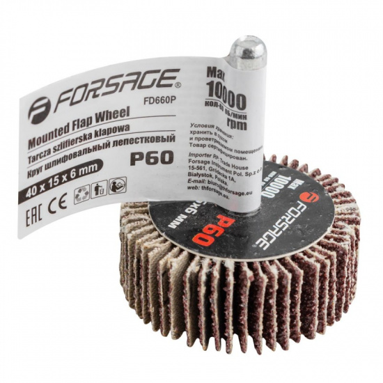 FORSAGE Круг шлифовальный лепестковый P60 F-FD660Р - 1