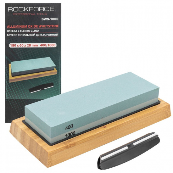 ROCK FORCE Брусок точильный двусторонний RF-SWS-1000 - 1