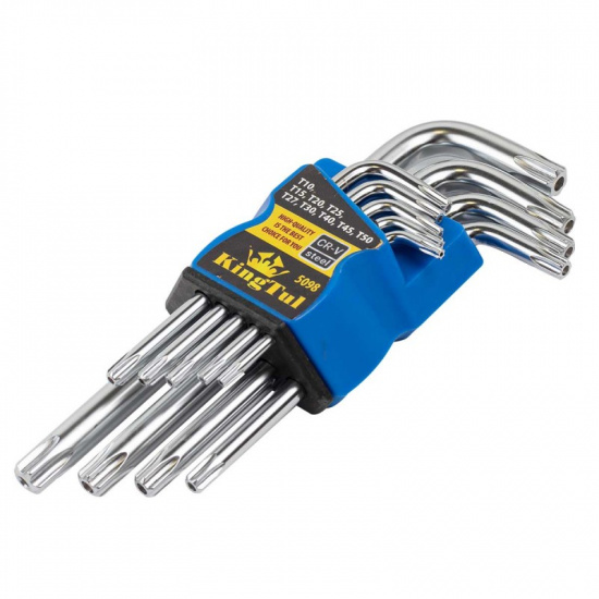 KINGTUL Набор ключей Г-образных Torx 9пр. KT-5098 - 1