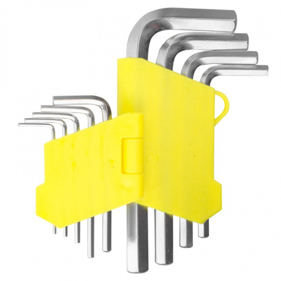 WMC TOOLS Набор ключей Г-образных 6-гранных 9пр. WMC-5093 - 1
