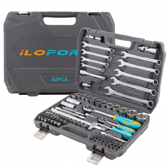 ILOFORCE Набор инструментов 82 пр. IF-4821-5 - 1