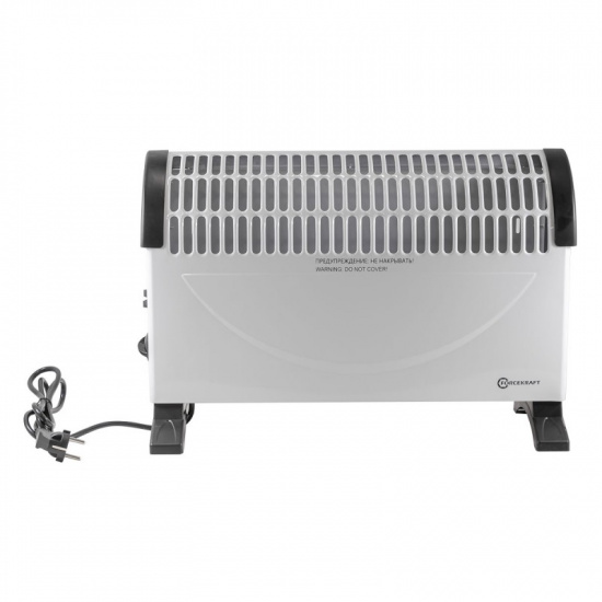 FORCEKRAFT Обогреватель конвекционный (220-240V,50/60Гц,3 режима нагрева-750/1250/2000Вт,защ. от перегрева,53.5х20х38.5см) FK-CH-Y02 - 1