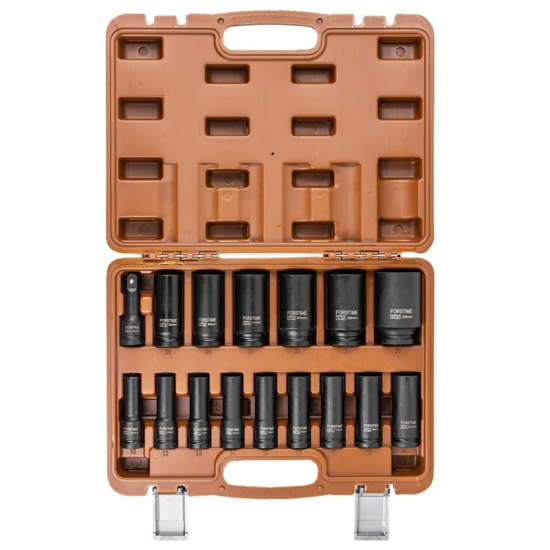 FORSTIME Набор головок ударных 16пр.1/2''(6-гр.) FT-4177-5MPB - 1