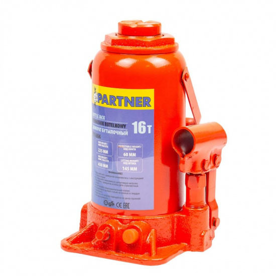 PARTNER Домкрат бутылочный 16т PA-T91604 - 1