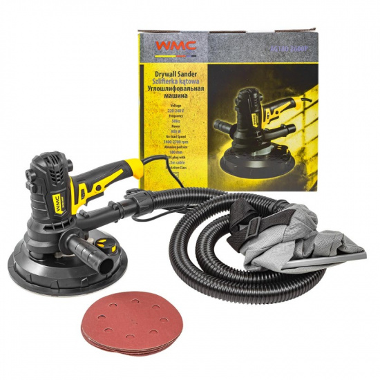 WMC TOOLS Машина шлифовальная угловая WMC-AG180-2600P - 1