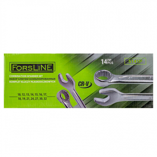 FORSLINE Набор ключей комбинированных 14 пр. FL-5141P - 1