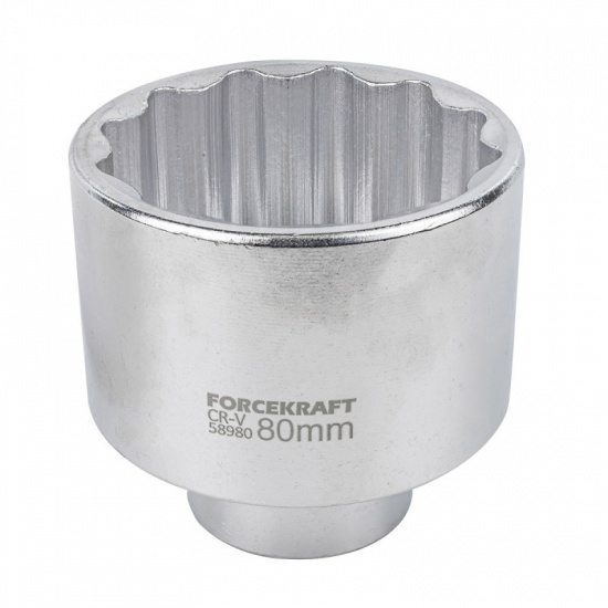 FORCEKRAFT Головка 80мм 1" 12гр. FK-58980 - 1