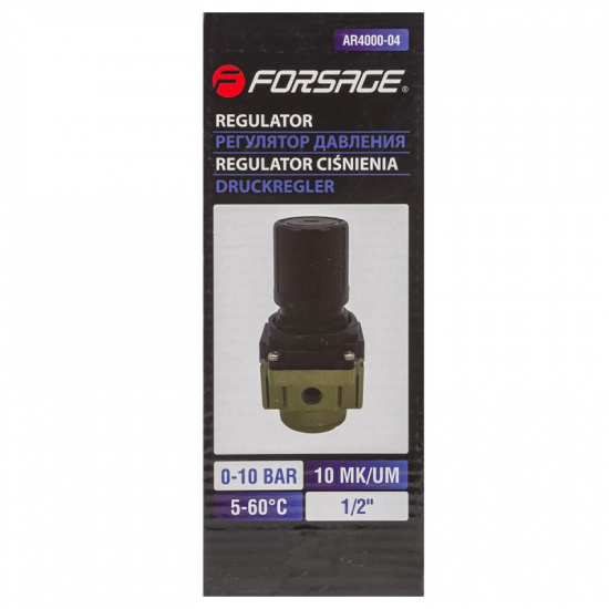 FORSAGE Регулятор давления воздуха 1/2" F-AR4000-04 - 1