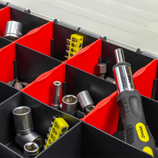 WMC TOOLS Органайзер пластмассовый, 470x373x80мм WMC-PX.03 - 1