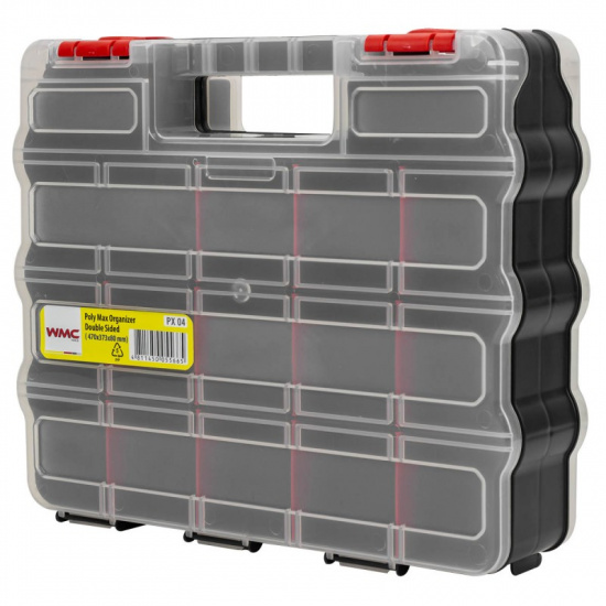 WMC TOOLS Органайзер пластмассовый 48см, 480x375x75мм WMC-PX.04 - 1