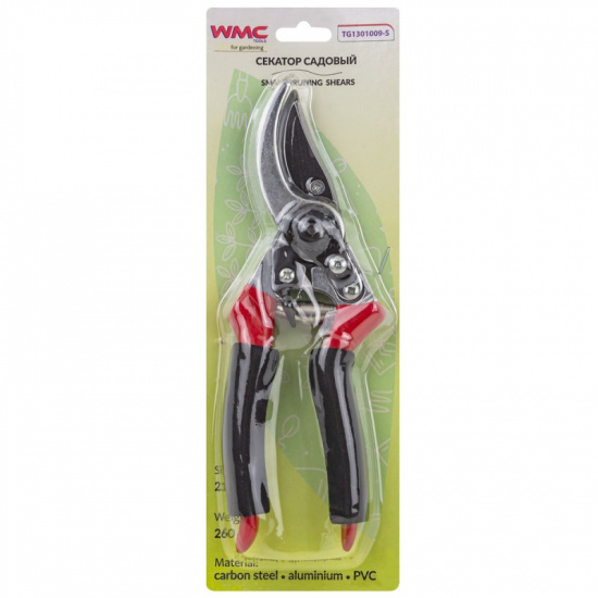 WMC TOOLS Секатор садовый WMC-TG1301009-S - 1