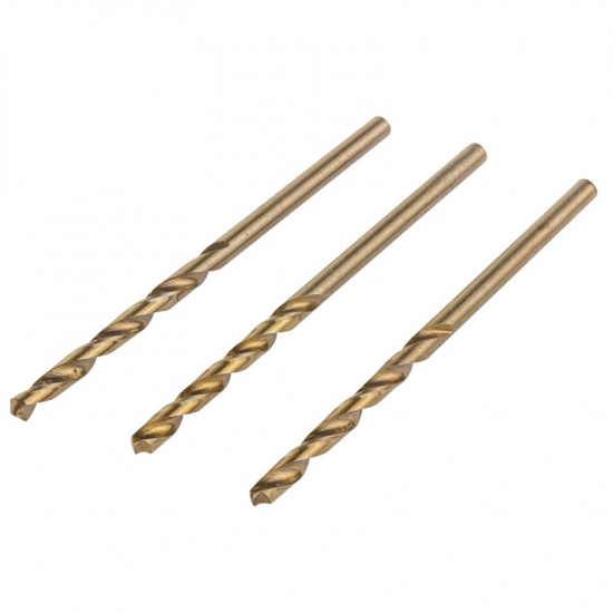 ROCK FORCE Сверло по металлу 2мм HSS+Co(3шт), в блистере RF-DS320H - 1