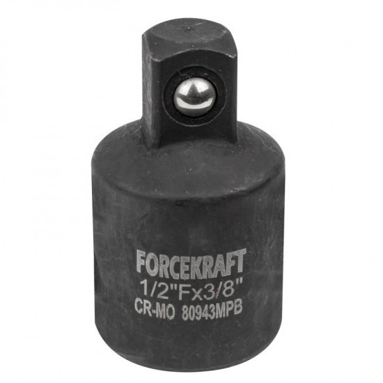 FORCEKRAFT Адаптер-переходник ударный 1/2"(F)х3/8"(M) FK-80943MPB - 1