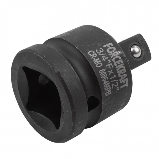 FORCEKRAFT Адаптер-переходник ударный 3/4"(F)х1/2"(M) FK-80964MPB - 1