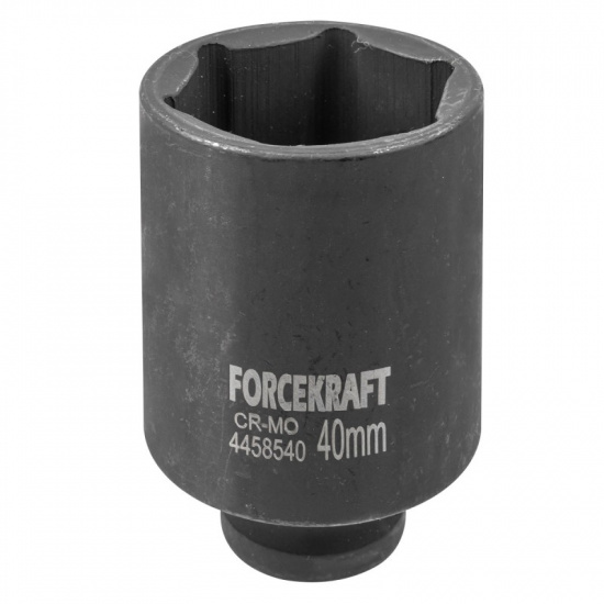 FORCEKRAFT Головка ударная глубокая 40мм (6гр.),1/2" FK-4458540 - 1
